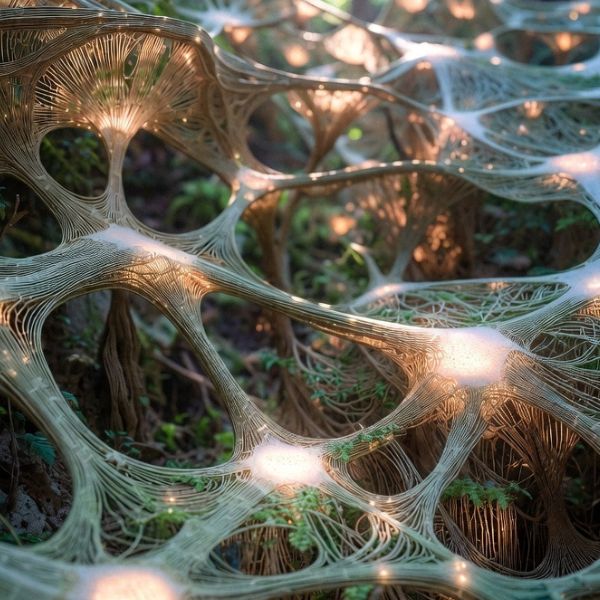 Abstract digital representation of neural networks and data connectivity